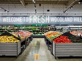 アマゾン、食品スーパー「Amazon Fresh」1号店をオープン--スマートカートも導入